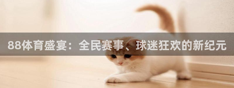 88体育盛宴：全民赛事、球迷狂欢的新纪元